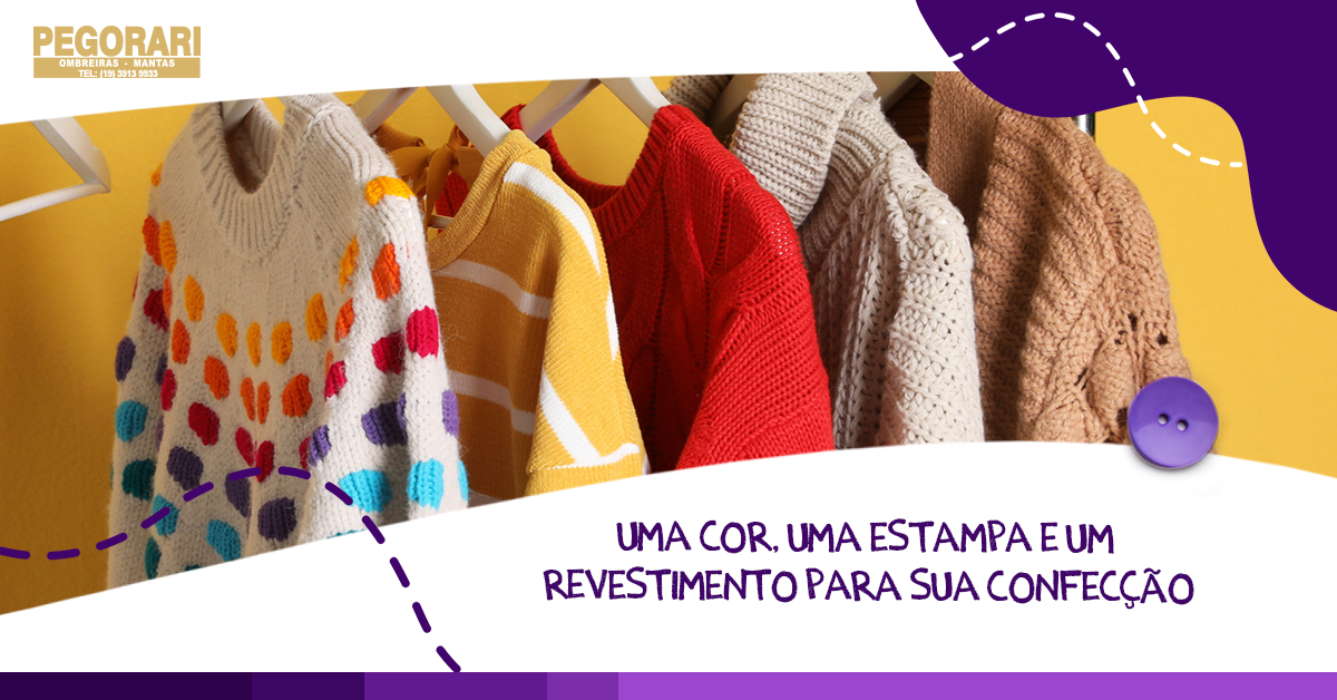 You are currently viewing Uma cor, uma estampa e uma aplicação para você arrasar na confecção de roupas para o outono/inverno 2020