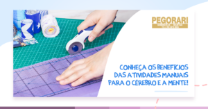 Read more about the article Você sabia que fazer trabalhos manuais traz vários benefícios para o cérebro e para a mente?