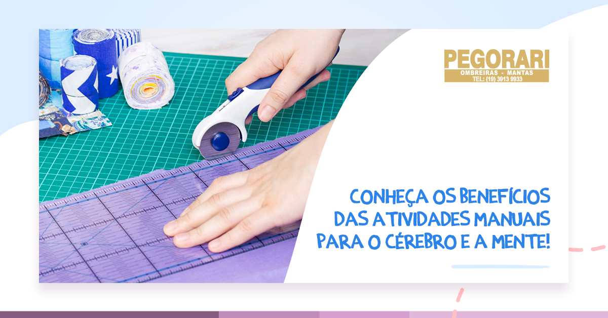 You are currently viewing Você sabia que fazer trabalhos manuais traz vários benefícios para o cérebro e para a mente?