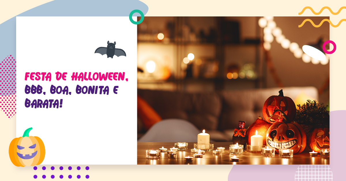 You are currently viewing Dicas boas, bonitas e baratas para decoração de festa de Halloween.